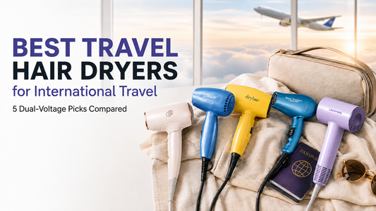 Best travel hair dryers for international travel featuring dual voltage models compared for worldwide use