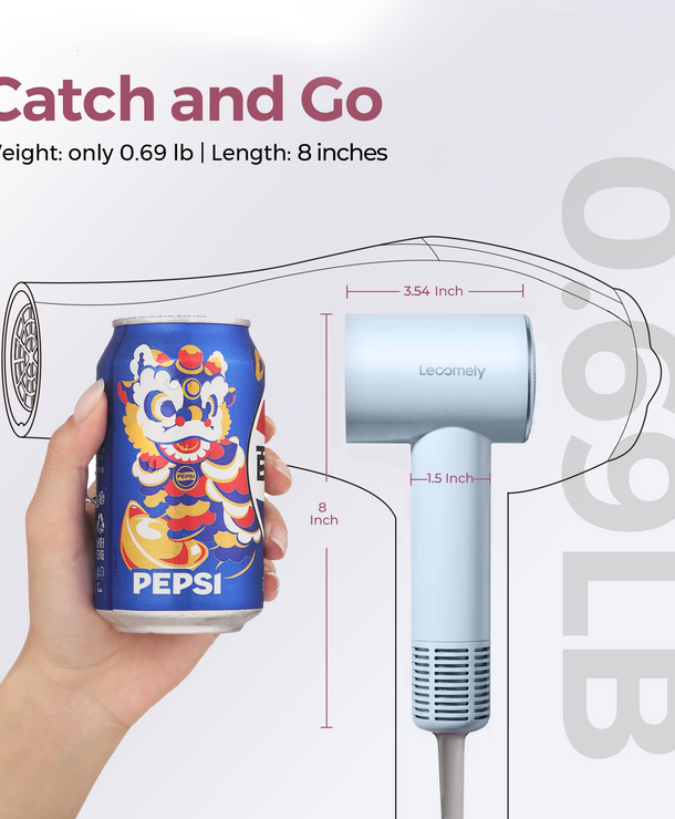 Lecomely SilkEra S4AT High-Speed Blow Dryer