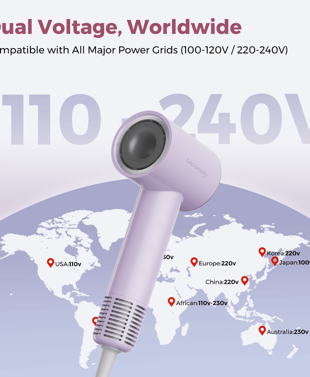 Lecomely SilkEra S4AT High-Speed Blow Dryer